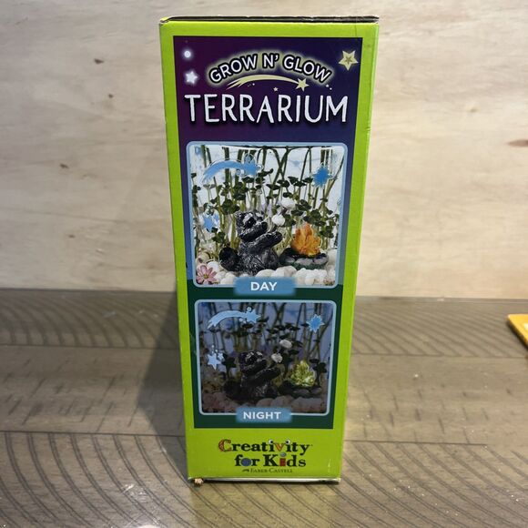 Grow N’ Glow Terrarium Summer Child Craft Activity Boys and Girls Nature Outdoor - Picture 3 of 4